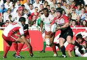 29 October 2005; Neil McMillan, Ulster, runs at the Biarritz Olympique defence. Heineken Cup 2005-2006, Pool 4, Biarritz Olympique v Ulster, Parc des Sports Aguilera, Biarritz, France. Picture credit: SPORTSFILE