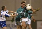 29 October 2005; Noel Garvan, Leinster, in action against Mark Breheny, Connacht. M Donnelly Interprovincial Football Championship Semi-Final, Leinster v Connacht, Parnell Park, Dublin. Picture credit: Damien Eagers / SPORTSFILE