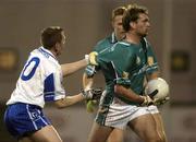 29 October 2005; Noel Garvan, Leinster, in action against Mark Breheny, Connacht. M Donnelly Interprovincial Football Championship Semi-Final, Leinster v Connacht, Parnell Park, Dublin. Picture credit: Damien Eagers / SPORTSFILE