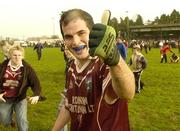 30 October 2005; Ardfinnan captain Michael Phelan celebrates after the final whistle. Tipperary County Senior Football Championship Final, Ardfinnan v Loughmore-Castleiney, Leahy Park, Cashel, Co. Tipperary. Picture credit: Matt Browne / SPORTSFILE