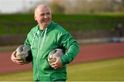 29 March 2014; 7-a-side football coach JJ Glynn during a training session at the Paralympics Ireland 2014 Athlete Panel Multisport Training Camp, University of Limerick, Limerick. Picture credit: Diarmuid Greene / SPORTSFILE