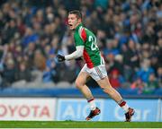 29 March 2014; Mickey Sweeney, Mayo, celebrates after scoring his side's second goal. Allianz Football League, Division 1, Round 6, Dublin v Mayo. Croke Park, Dublin. Picture credit: Dáire Brennan / SPORTSFILE