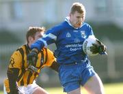 6 November 2005; Paul Diamond, Bellaghy, in action against Anthony Cunningham, Crossmaglen Rangers. Ulster Club Senior Football Championship Quarter-Final, Crossmaglen Rangers v Bellaghy, St. Oliver Plunkett Park, Crossmaglen, Armagh. Picture credit: David Maher / SPORTSFILE