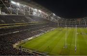 29 March 2014; A general view of the Aviva Stadium during the game. Celtic League 2013/14, Round 18, Leinster v Munster, Aviva Stadium, Lansdowne Road, Dublin. Picture credit: Ramsey Cardy / SPORTSFILE