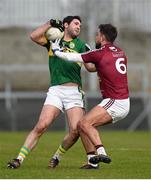 30 March 2014; Bryan Sheehan, Kerry, in action against Paul Sharry, Westmeath. Allianz Football League Division 1, Round 6, Westmeath v Kerry, Cusack Park, Mullingar, Co. Westmeath. Photo by Sportsfile
