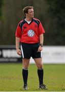 30 March 2014; Aidan Fogarty, referee. The Provincial Towns Cup sponsored by Cleaning Contractors, Semi-Final, Enniscorthy v Ashbourne, Naas, Co. Kildare. Picture credit: Piaras Ó Mídheach / SPORTSFILE