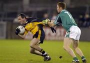 12 November 2005; Brian Dooher, Ulster, in action against Peadar Andrews, Leinster. M Donnelly Interprovincial Football Championship Final, Leinster v Ulster, Parnell Park, Dublin. Picture credit: Pat Murphy / SPORTSFILE