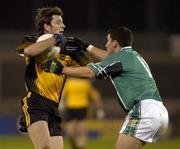 12 November 2005; Christy Toye, Ulster, in action against Colin Moran, Leinster. M Donnelly Interprovincial Football Championship Final, Leinster v Ulster, Parnell Park, Dublin. Picture credit: Pat Murphy / SPORTSFILE