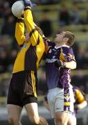 13 November 2005; Robbie Brennan, St. Peter's, in action against Ciaran Kelleher, Kilmacud Crokes. Leinster Club Senior Football Championship Quarter-Final, St. Peter's v Kilmacud Crokes, Pairc Tailteann, Navan, Co. Meath. Picture credit: Damien Eagers / SPORTSFILE