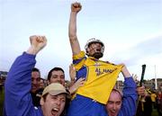 13 November 2005; Michael Ryan, Portumna, celebrates with team-mates at the end of the game. Galway County Senior Hurling Championship Final, Portumna v Loughrea, Pearse Stadium, Galway. Picture credit: David Maher / SPORTSFILE