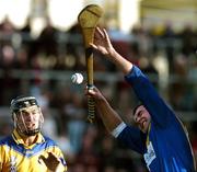 13 November 2005; Eddie McMahon, Loughrea, in action against David Canning, Portumna. Galway County Senior Hurling Championship Final, Portumna v Loughrea, Pearse Stadium, Galway. Picture credit: David Maher / SPORTSFILE