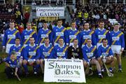 13 November 2005; Loughrea team. Galway County Senior Hurling Championship Final, Portumna v Loughrea, Pearse Stadium, Galway. Picture credit: David Maher / SPORTSFILE