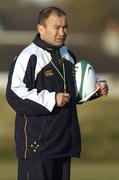 17 November 2005; Australia head coach Eddie Jones during squad training. Australia rugby squad training, Portmarnock Golf Links, Portmarnock, Co. Dublin. Picture credit: Matt Browne / SPORTSFILE
