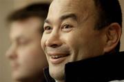 17 November 2005; Australia head coach Eddie Jones pictured at a press conference ahead of the International friendly Permanent TSB Test game against Ireland. Westbury Hotel, Dublin. Picture credit: Matt Browne / SPORTSFILE