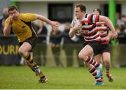 30 March 2014; Evan Lett, Enniscorthy, in action against Shane Walsh, Ashbourne. The Provincial Towns Cup sponsored by Cleaning Contractors, Semi-Final, Enniscorthy v Ashbourne, Naas, Co. Kildare. Picture credit: Piaras Ó Mídheach / SPORTSFILE