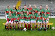 30 March 2014; The Mayo team. TESCO Homegrown Ladies National Football League, Division 1, Round 6, Kerry v Mayo, Fitzgerald Stadium, Killarney, Co. Kerry. Picture credit: Barry Cregg / SPORTSFILE
