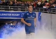29 March 2014; Devin Toner, Leinster, makes his way out from the tunnel before the game. Celtic League 2013/14, Round 18, Leinster v Munster, Aviva Stadium, Lansdowne Road, Dublin. Photo by Sportsfile