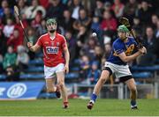 30 March 2014; James Barry, Tipperary, in action against Seamus Harnedy, Cork. Allianz Hurling League Division 1, Quarter-Final, Tipperary v Cork, Semple Stadium, Thurles, Tipperary. Picture credit: David Maher / SPORTSFILE