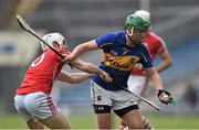 30 March 2014; James Barry, Tipperary, in action against Brian Lawton, Cork. Allianz Hurling League Division 1, Quarter-Final, Tipperary v Cork, Semple Stadium, Thurles, Tipperary. Picture credit: David Maher / SPORTSFILE