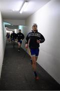 30 March 2014; The Clare players make their way to the pitch. Allianz Hurling League Division 1, Quarter-Final, Laois v Clare, O'Moore Park, Portlaoise, Co. Laois. Picture credit: Ray McManus / SPORTSFILE