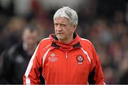 30 March 2014; Brian McIver, Derry manager. Allianz Football League Division 1, Round 6, Derry v Kildare, Celtic Park, Derry. Picture credit: Oliver McVeigh / SPORTSFILE