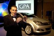 11 November 2005; Cork's John Gardiner, GPA Opel Awards hurler of the Year at the 2005 GPA Opel Awards. Citywest Hotel, Dublin. Picture credit: Damien Eagers / SPORTSFILE