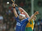 20 November 2005; Jim Corbett, Thurles Sarsfields, in action against Jerry O'Connor, Newtownshandrum. Munster Club Senior Hurling Championship Semi-Final, Newtownshandrum v Thurles Sarsfields, Pairc Ui Chaoimh, Cork. Picture credit: David Maher / SPORTSFILE