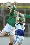 20 November 2005; Francis Cantwell, James Stephens, in action against James Mullaney, Castletown. Leinster Club Senior Hurling Championship Semi-Final, James Stephens v Castletown, Dr. Cullen Park, Carlow. Picture credit: Brendan Moran / SPORTSFILE