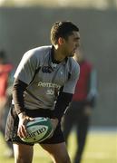 22 November 2005; Kieran Campbell during squad training. Ireland rugby squad training, Clongowes College, Clane, Co. Kildare. Picture credit: Damien Eagers / SPORTSFILE