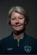 3 April 2014; Sue Ronan, Republic of Ireland manager. Republic of Ireland Women’s National Team Portraits, Dunboyne Castle, Dunboyne, Co. Meath. Picture credit: David Maher / SPORTSFILE