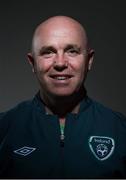 3 April 2014; Paul Martyn, Republic of Ireland coach. Republic of Ireland Women’s National Team Portraits, Dunboyne Castle, Dunboyne, Co. Meath. Picture credit: David Maher / SPORTSFILE