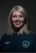 3 April 2014; Jenny Branigan, Republic of Ireland team Physio. Republic of Ireland Women’s National Team Portraits, Dunboyne Castle, Dunboyne, Co. Meath. Picture credit: David Maher / SPORTSFILE