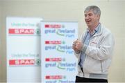4 April 2014; Willie O'Byrne, Managing Director of SPAR Ireland, during a press conference ahead of Sunday's 2014 SPAR Great Ireland Run in the Phoenix Park. Saint Brigid’s National School, Beechpark Lawn, Castleknock, Dublin. Picture credit: Matt Browne / SPORTSFILE