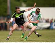 29 May 2016; Philip Butler of London in action against Evan Regan of Mayo during the Connacht GAA Football Senior Championship quarter-final between London and Mayo in Páirc Smárgaid, Ruislip, London, England. Photo by Seb Daly/Sportsfile