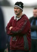 27 November 2005; An Ghaeltacht manager Robbie O'Grifin during the match. Munster Club Senior Football Championship Semi-Final, St. Senans Kilkee v An Ghaeltacht, Cooraclare, Co. Clare. Picture credit: Kieran Clancy / SPORTSFILE