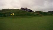 24 May 1999; A general view of the 18th green and clubhouse at Ballybunion Golf Club in Kerry. Photo by Brendan Moran/Sportsfile