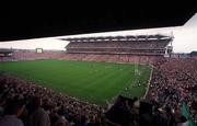 18 August 1996; A general view from the newly built Cusack Stand during the Bank of Ireland All-Ireland Football Semi-Final match between Meath and Tyrone at Croke Park in Dublin. Photo by Brendan Moran/Sportsfile