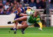 6 June 1999; Darren Fay of Meath in action against Damien McMahon of Wicklow during the Bank of Ireland Leinster Senior Football Championship Quarter-Final match between Meath and Wicklow at Croke Park in Dublin. Photo by Brendan Moran/Sportsfile