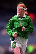 29 May 1999; Dolores Deasley of Republic of Ireland during the Women's International Friendly match between Republic of Ireland and Northern Ireland at Lansdowne Road in Dublin. Photo by Ray McManus/Sportsfile