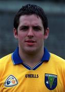 27 May 1999; Francie Grehan during a Roscommon Football squad portraits session at Dr Hyde Park in Roscommon. Photo by Ray McManus/Sportsfile