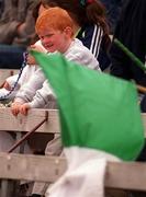30 May 1999; Supporters during the Bank of Ireland Ulster Senior Football Championship Preliminary Round match between Monaghan and Fermanagh at St Tiernach's Park in Clones, Monaghan. Photo by Damien Eagers/Sportsfile