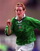 29 May 1999; Gráinne Kierans of Republic of Ireland during the Women's International Friendly match between Republic of Ireland and Northern Ireland at Lansdowne Road in Dublin. Photo by Ray McManus/Sportsfile