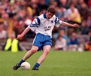 30 May 1999; Ian Larmer of Monaghan during the Bank of Ireland Ulster Senior Football Championship Preliminary Round match between Monaghan and Fermanagh at St Tiernach's Park in Clones, Monaghan. Photo by Damien Eagers/Sportsfile