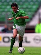 29 May 1999; Keith O'Neill of Republic of Ireland during the International Friendly match between Republic of Ireland and Northern Ireland at Lansdowne Road in Dublin. Photo by Ray McManus/Sportsfile