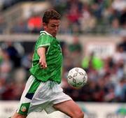 29 May 1999; Mark Kinsella of Republic of Ireland during the International Friendly match between Republic of Ireland and Northern Ireland at Lansdowne Road in Dublin. Photo by Damien Eagers/Sportsfile