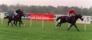 22 May 1999; Port Bayou, with Pat Smullen up, on his way to winning at Leopardstown Racecourse in Dublin.