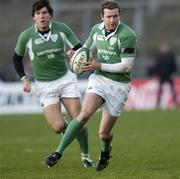 26 November 2005; Geordan Murphy, Ireland. permanent tsb International Friendly 2005-2006, Ireland v Romania, Lansdowne Road, Dublin. Picture credit: Brian Lawless / SPORTSFILE