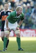 26 November 2005; Leo Cullen, Ireland. permanent tsb International Friendly 2005-2006, Ireland v Romania, Lansdowne Road, Dublin. Picture credit: Matt Browne / SPORTSFILE