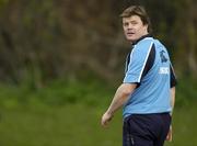 6 December 2005; Leinster captain Brian O'Driscoll during squad training. Leinster Rugby squad training, Donnybrook, Dublin. Picture credit: Brian Lawless / SPORTSFILE