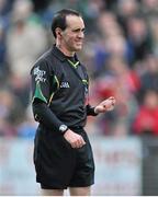 6 April 2014; Referee David Coldrick. Allianz Football League, Division 1, Round 7, Mayo v Derry, Elverys MacHale Park, Castlebar, Co. Mayo. Picture credit: Ray Ryan / SPORTSFILE